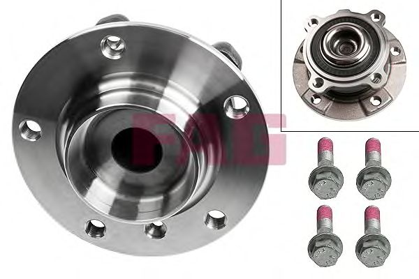 Купить FAG 713667070 Ступица колеса передн BMW: 5 E60 03-, 6 E63 04-