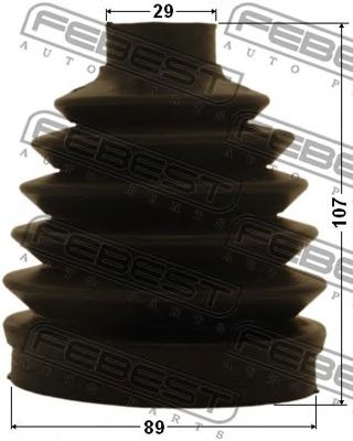 Купить FEBEST 0117PGSX30 пыльник ШРУС наружный!\ Lexus RX400H MHU38 05-08