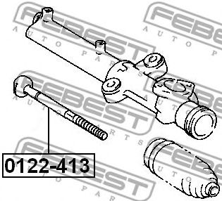 Купить FEBEST 0122-423 Тяга рулевая 0122-423