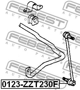 Купить FEBEST 0123ZZT230F тяга стабилизатора переднего!\ Toyota Celica all 99>