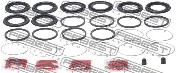 Купить FEBEST 0175GRJ150F р/к дискового тормоза ! d48\ Toyota Land Cruiser 10>