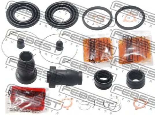 Купить FEBEST 0175ZZE121R рем.к-т диск.торм. заднего!d57\ Toyota Corolla 02>