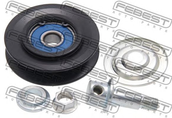 Купить FEBEST 0187FZJ80 ролик натяжной ремня кондиционера !комплект\ Toyota 4Runner Grn21#/Kzn215/Uzn21# 02-09