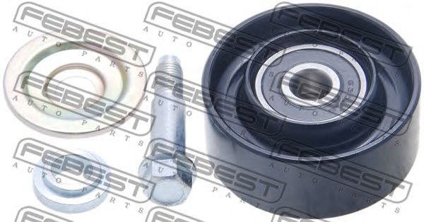 Купить FEBEST 0187KUN25 ролик натяжной !комплект\ Toyota Land Cruiser Prado 120 Grj12#/Kdj12#/Rzj12# 02-09