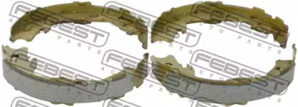 Купить FEBEST 0202T31R колодки тормозные барабанные!\ Nissan Qashqai/X-Trail 1.6/2.0/1.5D/2.0D 06>