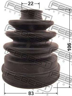Купить FEBEST 0215JP16 к-кт пыльника ШРУСа внутреннего!\ Nissan Sunny/100NX/Pulsar/Primera/Prairie