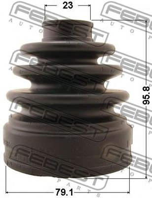 Купить FEBEST 0215L32T к-кт пыльника ШРУСа внутр.!\ Mazda 6,MitsubishiOutlander,Nissan Qashqai 1.8/2.0/2.4 02>