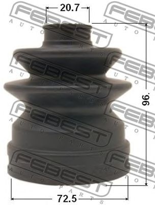 Купить FEBEST 0215N16JP к-кт пыльника ШРУСа!\ Nissan Sanny 1.4i 90-95