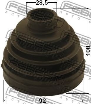 Купить FEBEST 0215R51R к-кт пыльника ШРУСа внутреннего!\ Nissan Pathfinder 4.0i/2.5-3.0dCi 05>