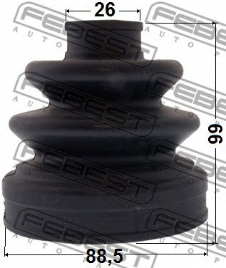 Купить FEBEST 0215U31 к-кт пыльника ШРУСа внутреннего!\ Nissan Murano Z50 02-08