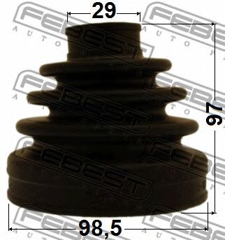 Купить FEBEST 0215Y62 к-кт пыльника ШРУСа внутреннего!\ Nissan Patrol Y62 10>
