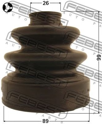 Купить FEBEST 0215Z50T к-кт пыльника ШРУСа внутреннего! 89x99x26\ Nissan Murano 02-07