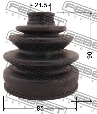 Купить FEBEST 0217017 к-кт пыльника ШРУСа наружного!\ Nissan Almera 1.6/2.0D 95-99/1.8 00-02/Sunny 84-94