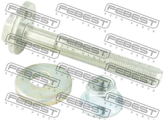 Купить FEBEST 0229010KIT болт с эксцентриком+шайба+гайка!\ Nissan QX70/FXS51 12>