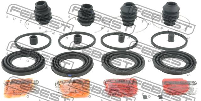Купить FEBEST 0275E25F рем. к-кт суппорта торм. переднего!\ Nissan Cabstar/Presage/Quest 01>