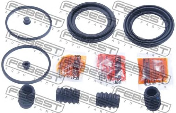 Купить FEBEST 0275P12F рем.к-т диск.торм.!\ Nissan Primera/Almera 02> d57 (Lucas)