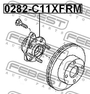 Купить запчасть FEBEST - 0282C11XFRM 