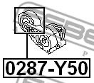 Купить FEBEST 0287Y50 ролик натяжной!\ Infiniti FX45/35 S50 02-08