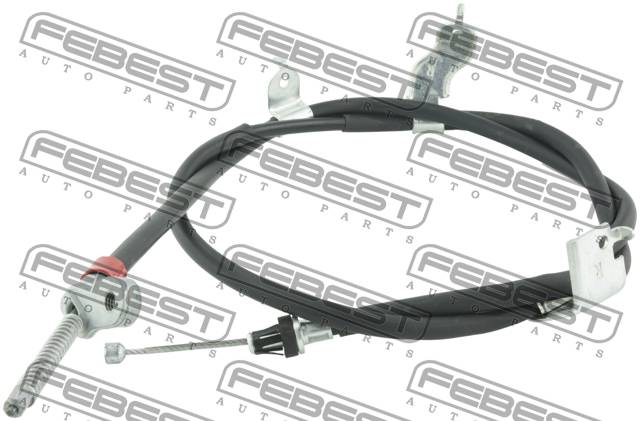 Купить FEBEST 0299T31PCRH трос ручника задний правый! L=1524\ Nissan Qashqai 1.6/2.0/1.5dCi 07>