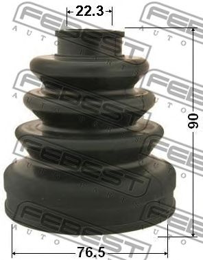 Купить FEBEST 0315-CRV Пыльник ШРУСа внутренний HONDA ACCORD 94-08, CIVIC 98-12, CR-V 96-12 0315-CRV