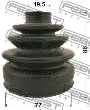 Купить FEBEST 0317035 к-кт пыльника ШРУСа !наружного\ Honda Civic EK 95-01