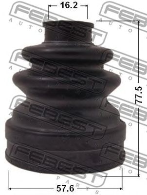 Купить FEBEST 0317121 к-кт пыльника ШРУСа наружного!\ Honda CR-V 2.0-2.4 07>