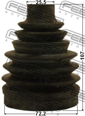 Купить FEBEST 0317PYF4R пыльник ШРУСа наружный к-кт!\ Honda Pilot 09-11