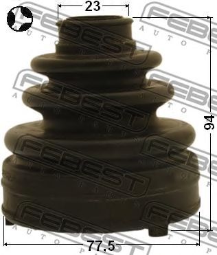 Купить FEBEST 0415NA4T к-кт пыльника ШРУСа!\ Mitsubishi Grandis NA4W 03-10
