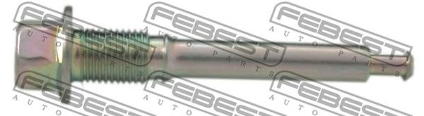 Купить FEBEST 0474-DJ3LOWR Втулка направляющая передн суппорта нижняя MITSUBISHI GALANT 03-12 0474-DJ3LOWR