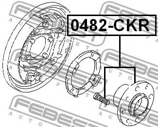 Купить FEBEST 0482-CKR Ступица 0482-CKR