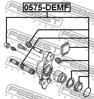 Купить запчасть FEBEST - 0575DEMF 