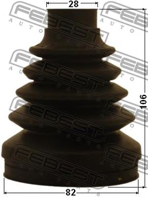 Купить FEBEST 1015-CAP Пыльник ШРУСа внутренний 1015-CAP