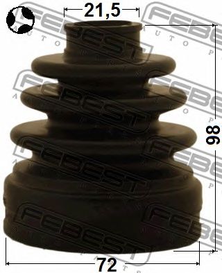 Купить FEBEST 1215-SOLT Пыльник ШРУСа внутренний 1215-SOLT