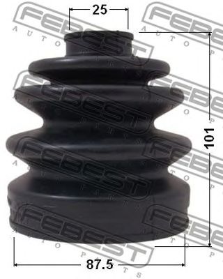 Купить FEBEST 1217-011 Пыльник ШРУСа 1217-011