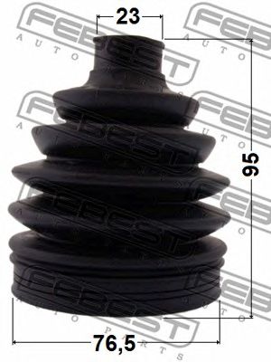 Купить FEBEST 1217P-CM10R Пыльник ШРУСа внешний HYUNDAI SANTA FE 2010- 1217P-CM10R