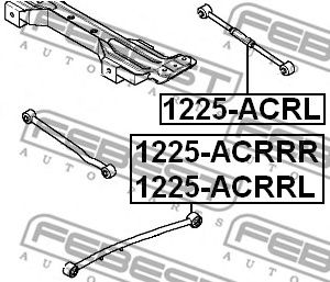 Купить FEBEST 1225-ACRL Тяга задн подвески поперечная регулируемая KIA SPECTRA 1225-ACRL