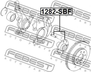 Купить FEBEST 1282-SBF Ступица 1282-SBF