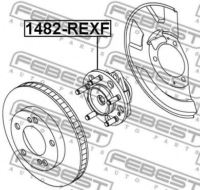 Купить запчасть FEBEST - 1482REXF 