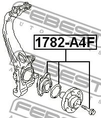 Купить FEBEST 1782-A4F Ступица 1782-A4F
