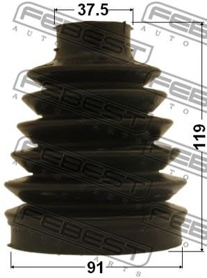 Купить FEBEST 2117P-CA220 Пыльник ШРУСа внешний 2117P-CA220