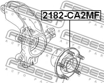 Купить FEBEST 2182-CA2MF Ступица 2182-CA2MF