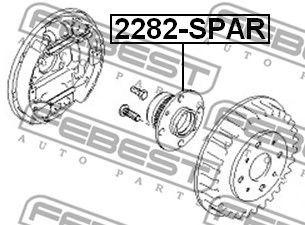 Купить FEBEST 2282-SPAR Ступица 2282-SPAR