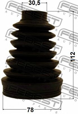 Купить FEBEST 2315P-T5 Пыльник ШРУСа внутренний 78X112X30.5 VW TRANSPORTER V 2003-2011 2315P-T5