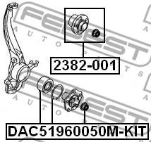 Купить FEBEST 2382-001 Ступица 2382-001