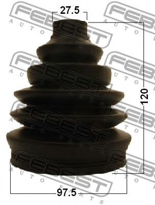 Купить FEBEST 2717P-XC90F2 Пыльник ШРУСа внешний 2717P-XC90F2