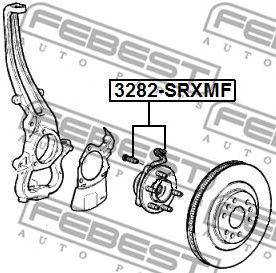 Купить FEBEST 3282-SRXMF Ступица передняя CADILLAC SRX 2003-2010 3282-SRXMF