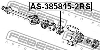 Купить FEBEST AS-385815-2RS Подшипник привода колеса AS-385815-2RS