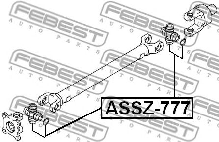 Купить запчасть FEBEST - ASSZ777 