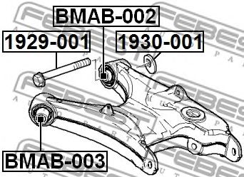 Купить FEBEST BMAB-002 Сайлентблок BMAB-002