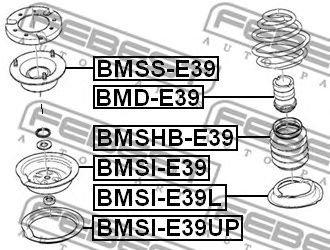 Купить FEBEST BMSI-E39 Проставка пружины BMSI-E39
